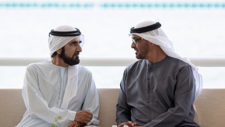 UAE President meets with Mohammed bin Rashid in Abu Dhabi