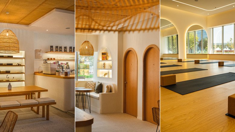 This lovely new yoga studio offers classes, a vegan cafe, and a community feel