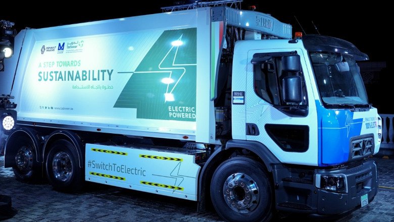 UAE First Electric Waste Collection Truck