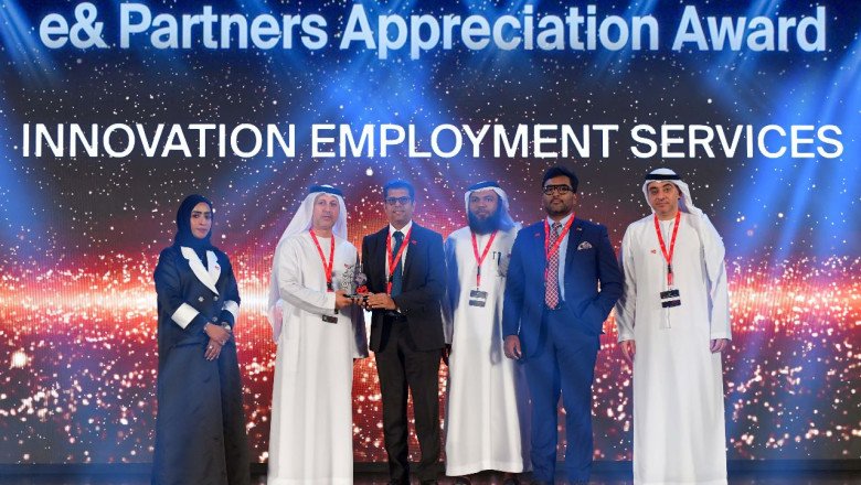Etisalat Awarded Innovations Group With Appreciation Award At e& Partner Recognition Award 2023