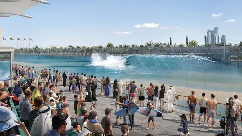 Abu Dhabi to open world’s largest artificial surf park this year