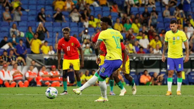 Brazil overwhelm Guinea 4-1 in anti-racism friendly