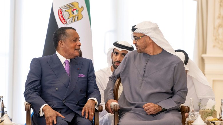 UAE President receives President of Republic of the Congo