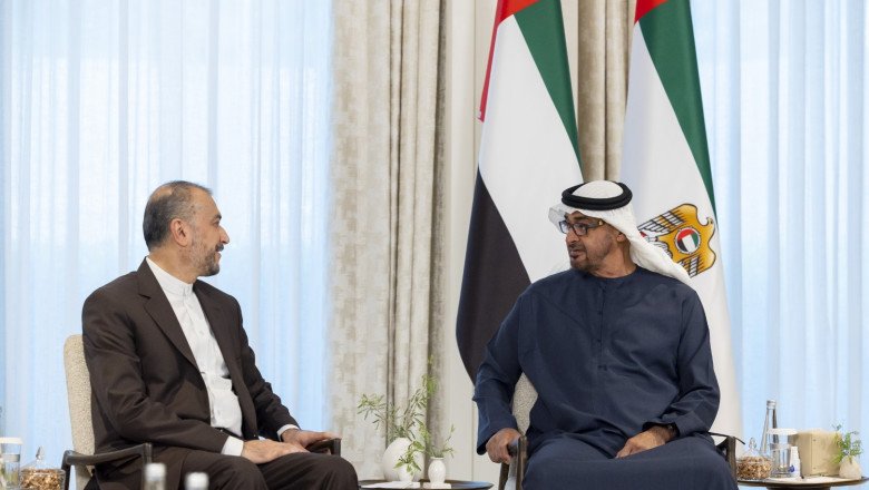 UAE President receives Iran’s Foreign Minister