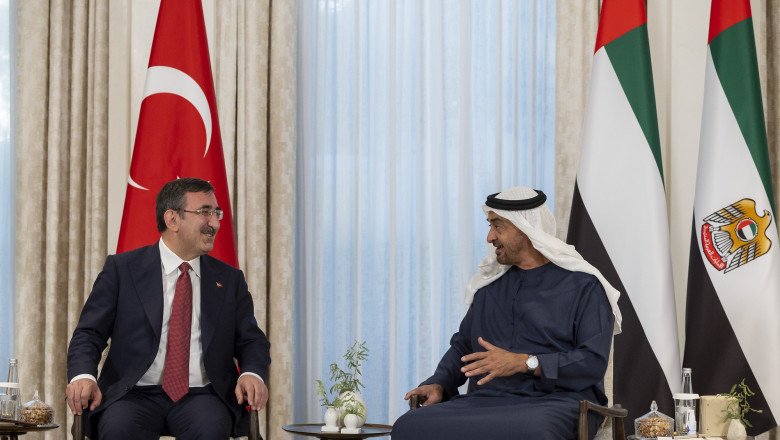 UAE President receives Turkish Vice President