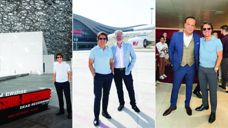 Here’s what Tom Cruise has been getting up to in Abu Dhabi