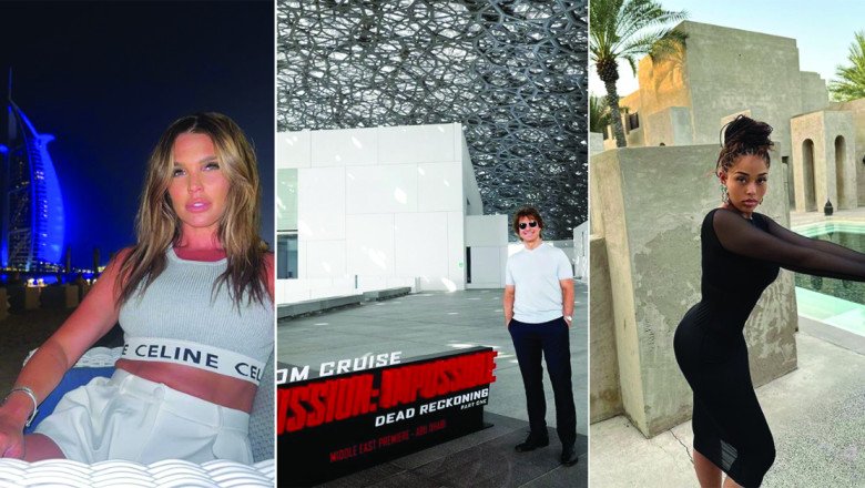 Snapped: Celebrities spotted in the UAE this summer