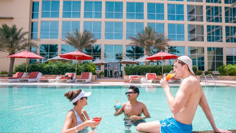 Beat the heat with Crowne Plaza Yas Island’s new pool and beach day pass
