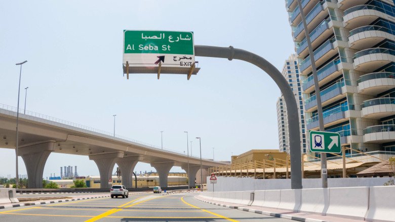 RTA carries out Quick Traffic Solutions on Al Seba Street