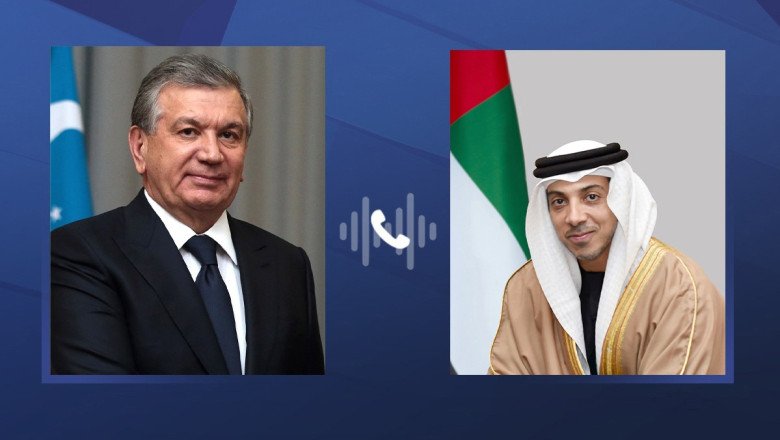 Mansour bin Zayed congratulates President of Uzbekistan on re-election