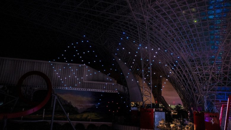 The cool drone shows return to Ferrari World Abu Dhabi this summer