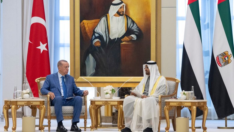 UAE President and Turkish President reinforce bilateral ties