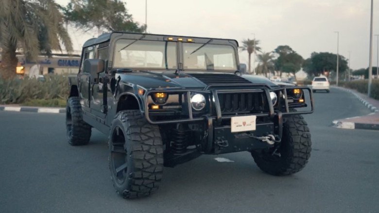 DubiCars Exotic Car Of The Week — Hummer H1: A One-Of-20 Exclusive With Aircraft-Grade Body Panels