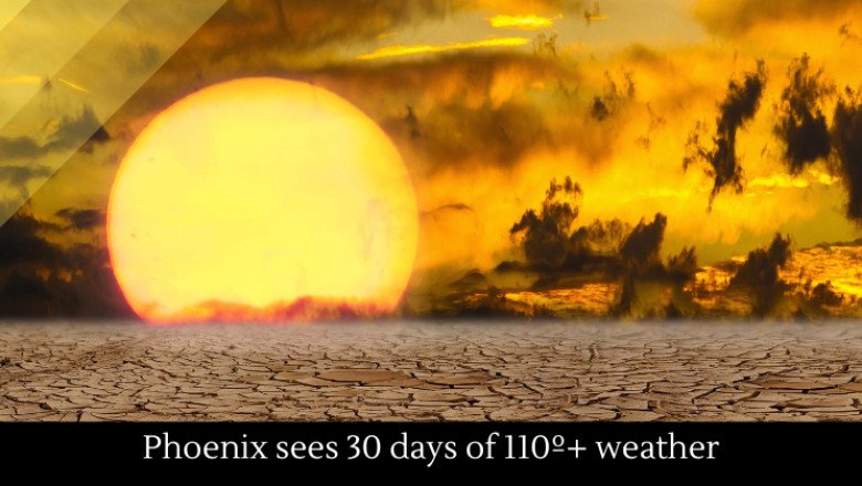 Phoenix sees 30 days of 110º+ weather
