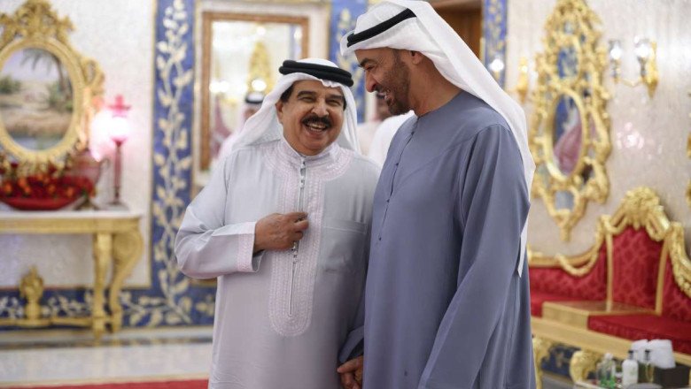 UAE Prsident meets Bahrain’s King in Abu Dhabi