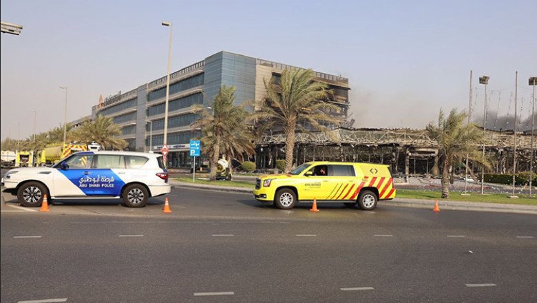 Fire at a commercial building in Abu Dhabi’s Mussafah area brought under control