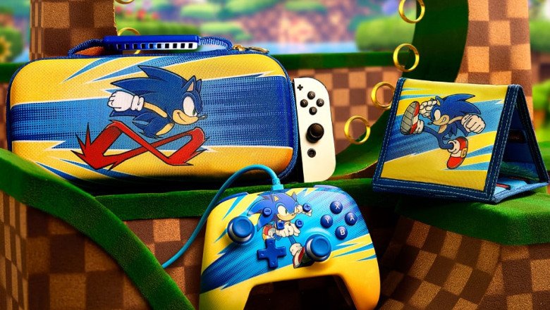 PowerA debuts new Sonic accessories for Nintendo Switch and Xbox