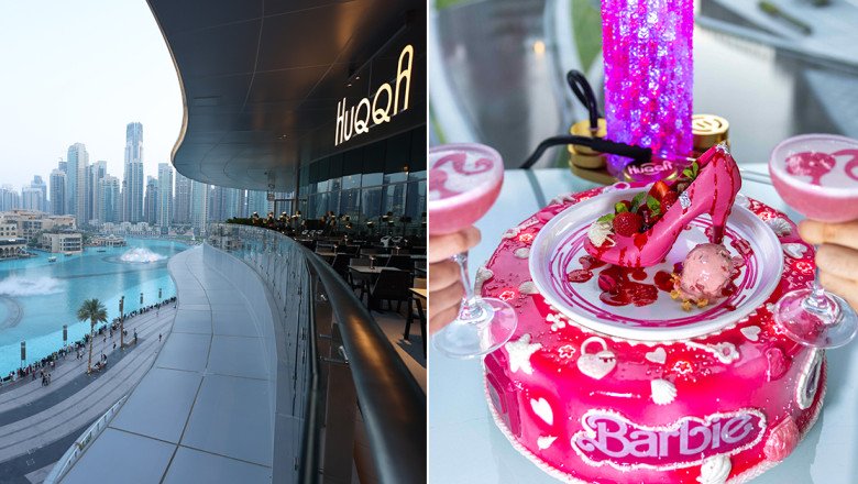 Check out Huqqa’s decadent Barbie-inspired dessert