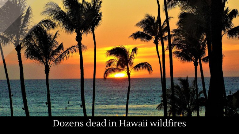Dozens dead in Hawaii wildfires