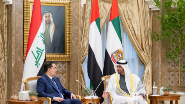 UAE President and Iraqi PM Hold Talks to Strengthen Bilateral Ties