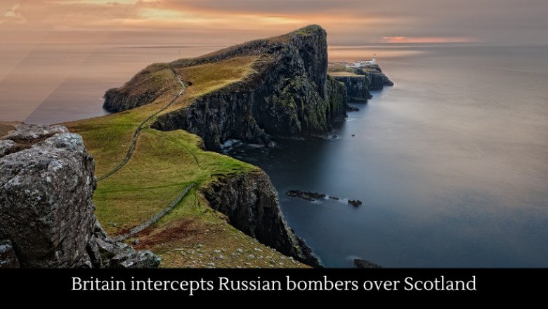 Britain intercepts Russian bombers over Scotland