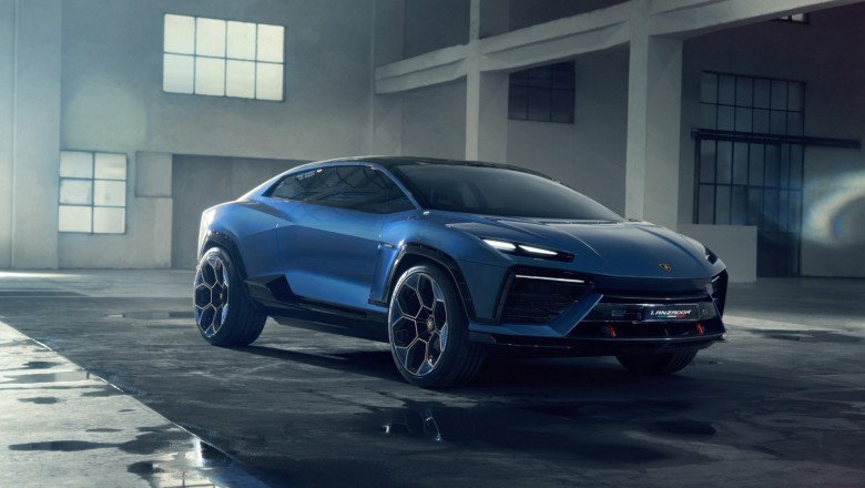 Lamborghini Lanzador Pure Electric Supercar Revealed At The Monterey Car Week