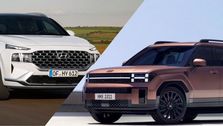 DubiCompare: Hyundai Santa Fe 5th Generation Vs Santa Fe 4th Generation: Evolution Of The Mid-Size SUV