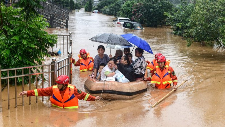 Over 3,000 evacuated after heavy rain in central China