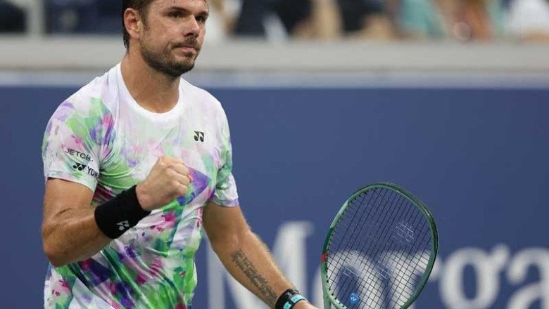 Wawrinka oldest man to win US Open match in 31 years