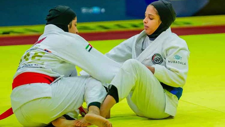Emirati jiu-jitsu star Balqees dreams of winning medal at Abu Dhabi World Pro