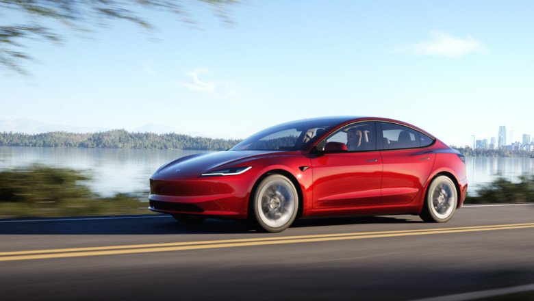 2024 Tesla Model 3 Launched In The UAE: Gets New Styling, Updated Interiors & Improved Range