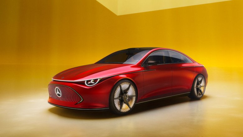 Mercedes-Benz CLA Electric Concept Revealed With 750KM Range Based On The EQXX Platform