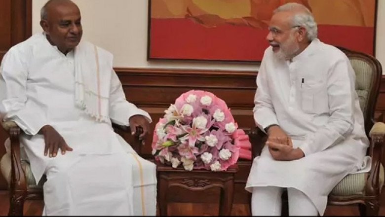 Deve Gowda confirms Delhi meetings, hints at more talks