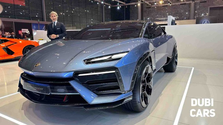 GIMS Qatar 2023: Lamborghini Lanzador Middle-East Premier At Geneva International Motor Show Qatar