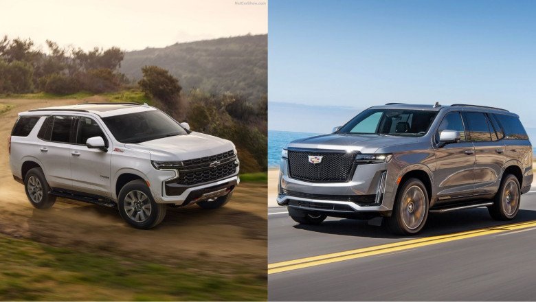 DubiCompare: Cadillac Escalade v/s Chevrolet Tahoe: American Luxury SUV Showdown