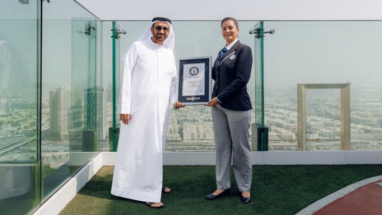 Dubai’s Wasl Sets New Guinness World Records™ Title For ‘Highest Running Track On A Building’