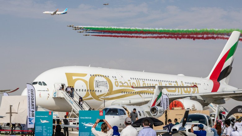 Dubai Airshow Prepares For Biggest Event On Record
