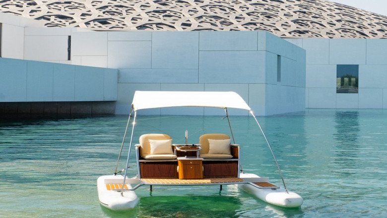 Exciting electric catamaran experience lands at Louvre Abu Dhabi