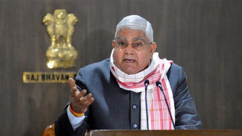 Dhankhar decries politicising ‘sacrilege’ of parliament
