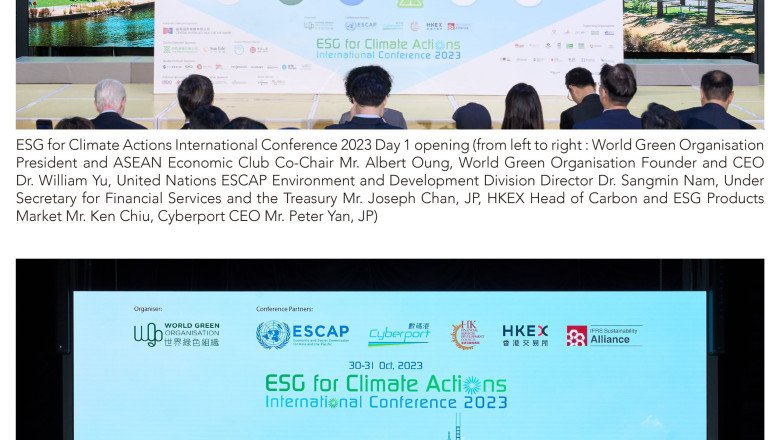 Keeping Pace on the Road to Green Economies – The World Green Organisation’s ESG for Climate Actions International Conference 2023