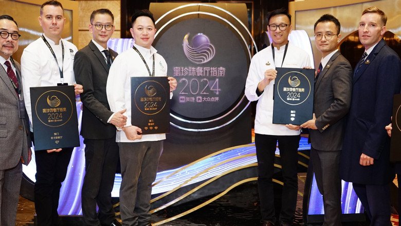 Melco is honored by Black Pearl Restaurant Guide 2024 with a collective total of five diamonds