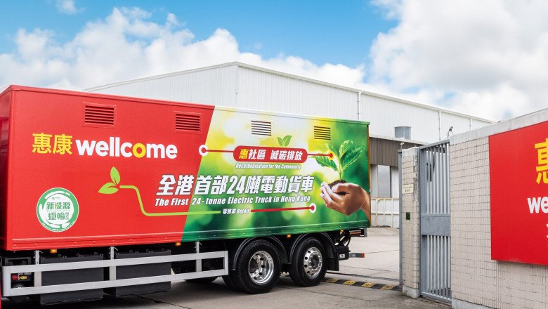 DFI Retail Group Deploys the First European-made 24-ton Electric Truck in Hong Kong, Advancing towards Net Zero Emissions