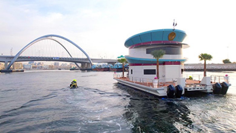 Dubai Civil Defense Launches The World’s First Mobile Floating Fire Station