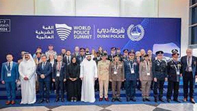Ahmed Bin Mohammed Attends The Opening Of The Third World Police Summit