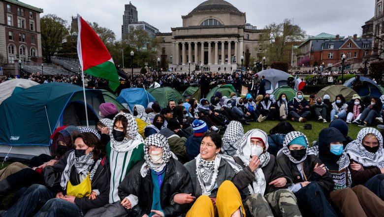 Scenes From Pro-Palestinian Encampments Across U.S. Universities