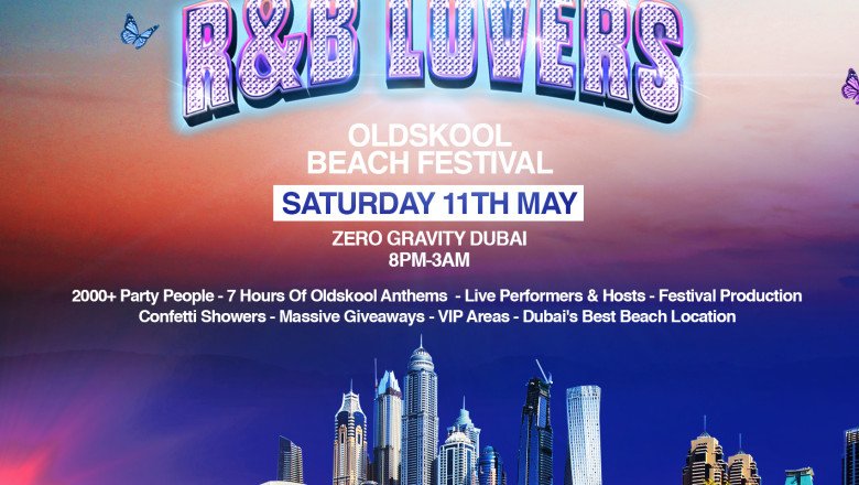 R&b Lovers: A Night of Glitz, Glam, And Nostalgia Hits Dubai On May 11th At Zero Gravity
