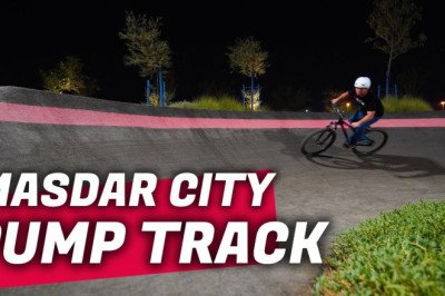 Masdar City Gears Up for Wheels with New Mega Pump Track