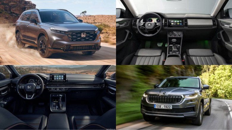 Honda CR-V Vs Skoda Kodiaq: Family Mid-Size SUVs Compared