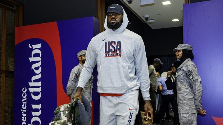 USA Basketball Men’s National Team Arrives in Abu Dhabi