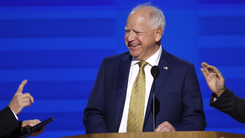 Watch Live: Tim Walz Accepts the Vice-Presidential Nomination at the Democratic National Convention